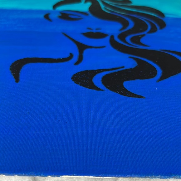 Over My Head* Acrylic Canvas Painting - Picture 12 of 16